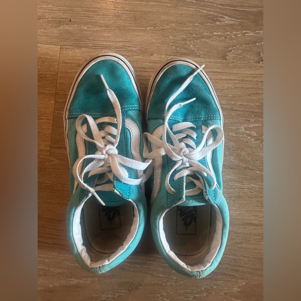 Teal Vans